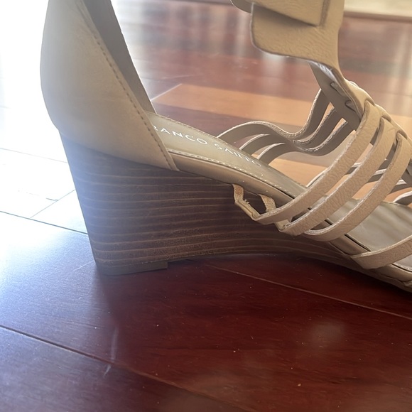 Franco Sarto wedge sandal 7.5 - Picture 4 of 4